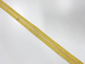 未使用品　正絹　帯留め用　手組三分紐